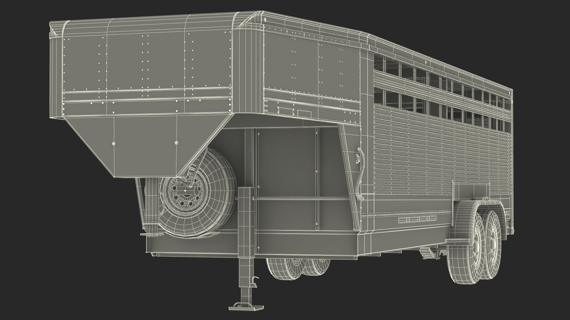 3D Livestock Transport Trailer New