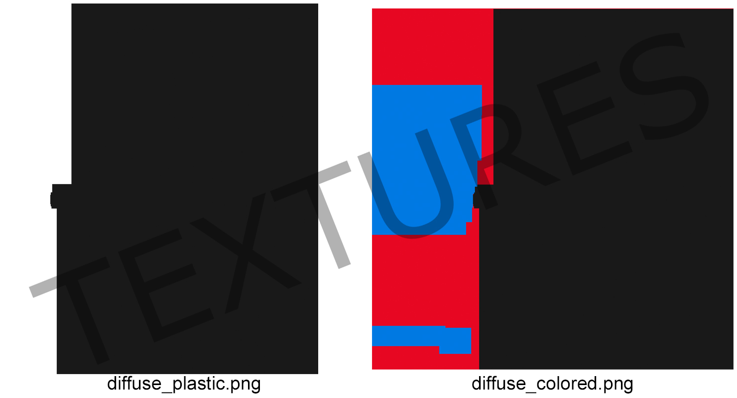 3D Glasses Anaglyph Passive Cyan and Magenta 3D model