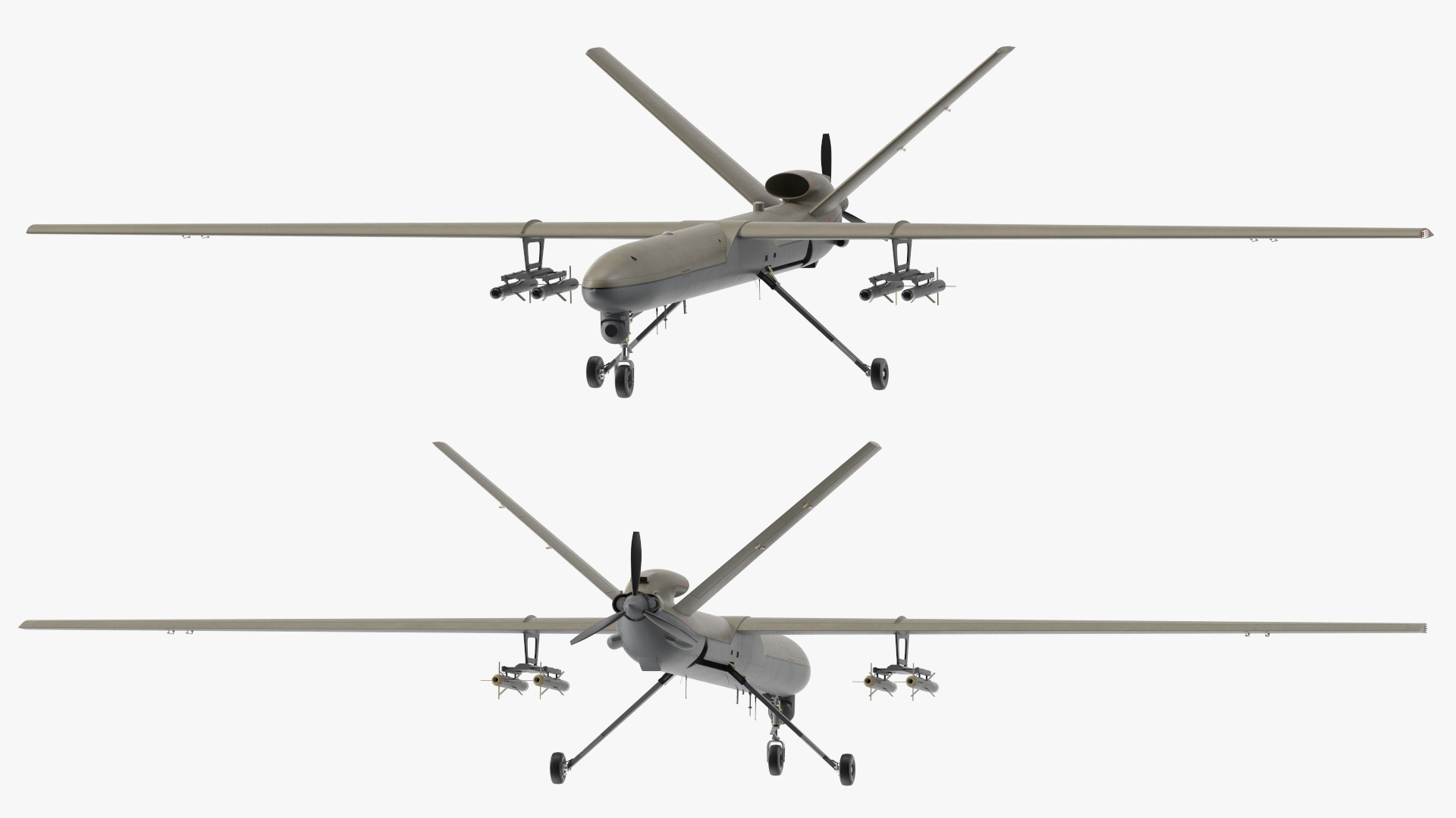 Unmanned Aerial Vehicle Shahed 129 Iran 3D model