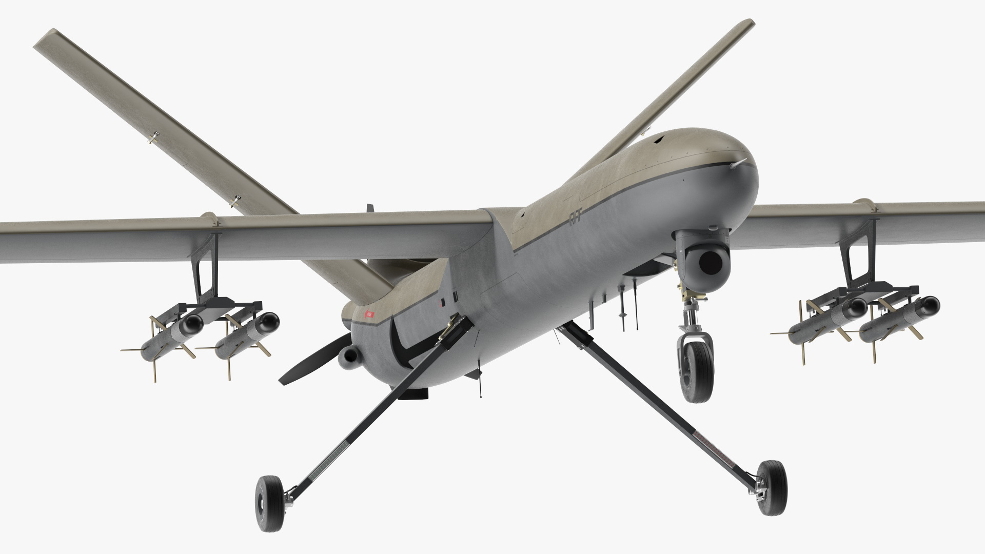 Unmanned Aerial Vehicle Shahed 129 Iran 3D model