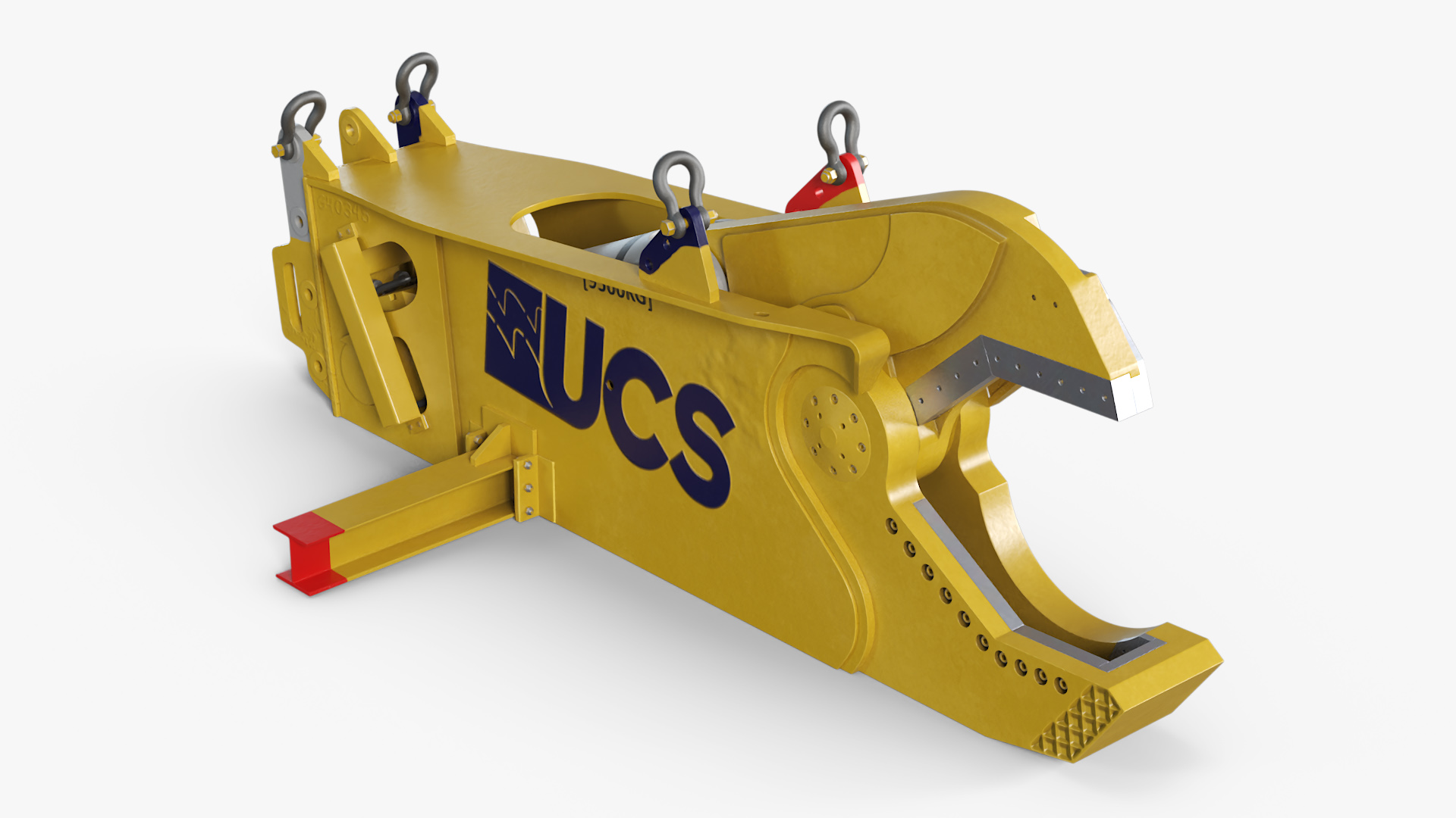 3D Offshore Pipe Shear Cutter