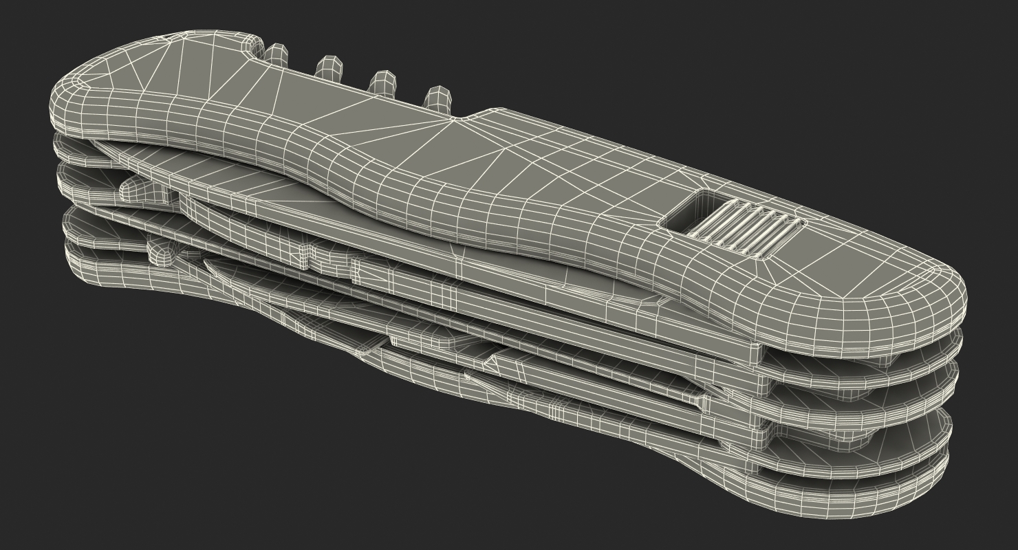 Multipurpose Swiss Knife 3D model