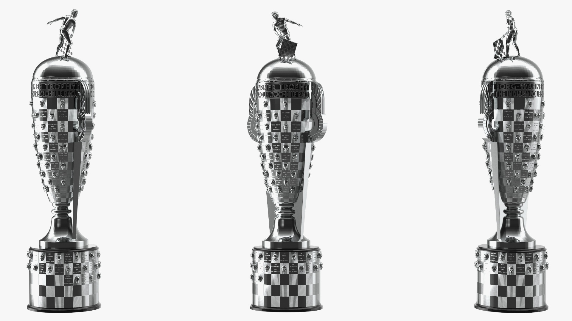 3D Borg-Warner Trophy model