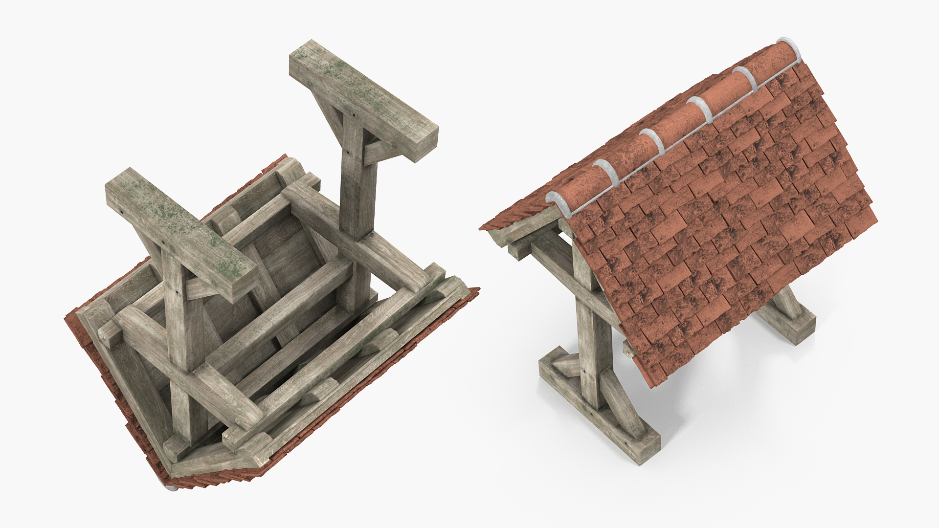 Tile Roof 3D model