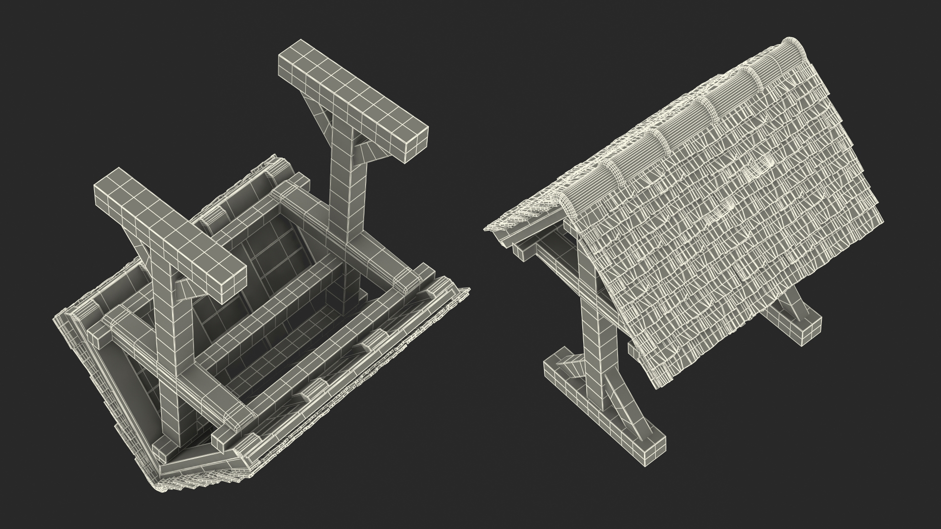 Tile Roof 3D model