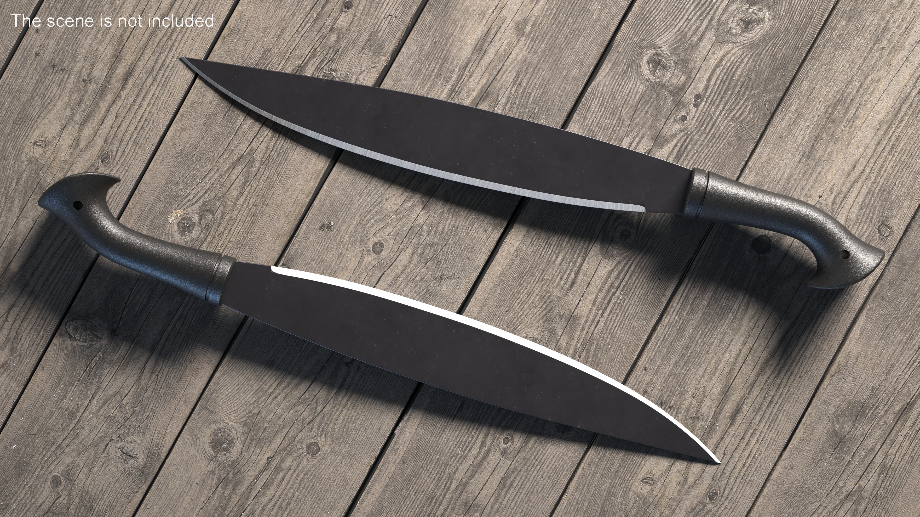 3D model Machete Knife Barong