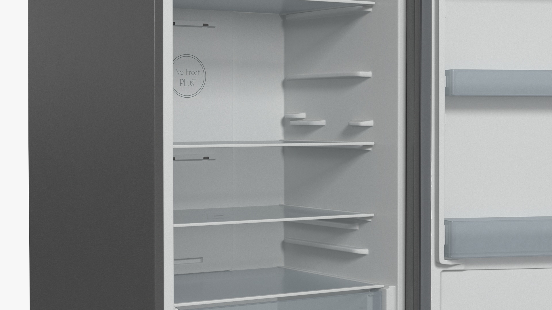 3D Fridge Candy CCRN 6180S Gray model