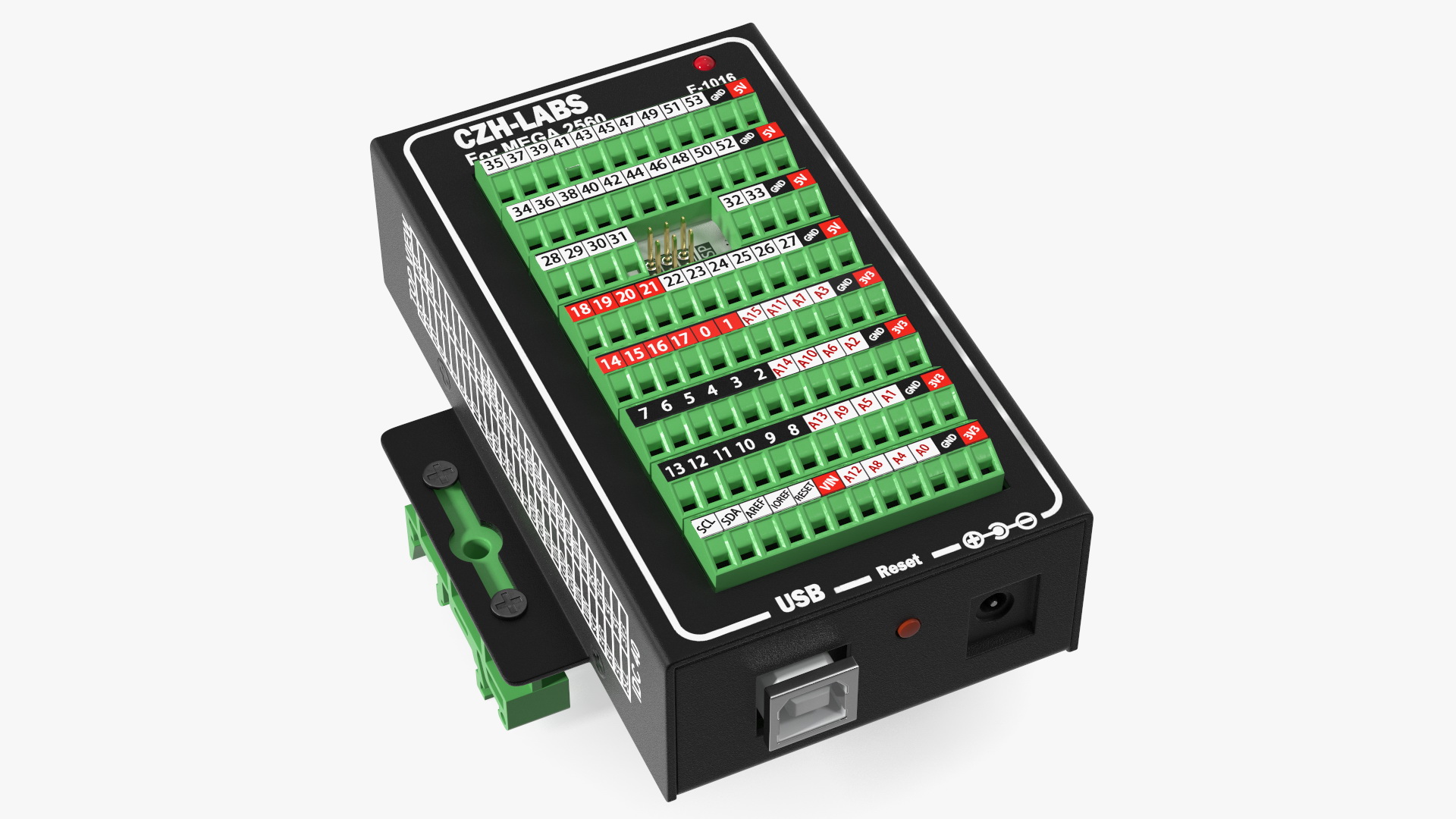 3D model Mega Screw Terminal Block