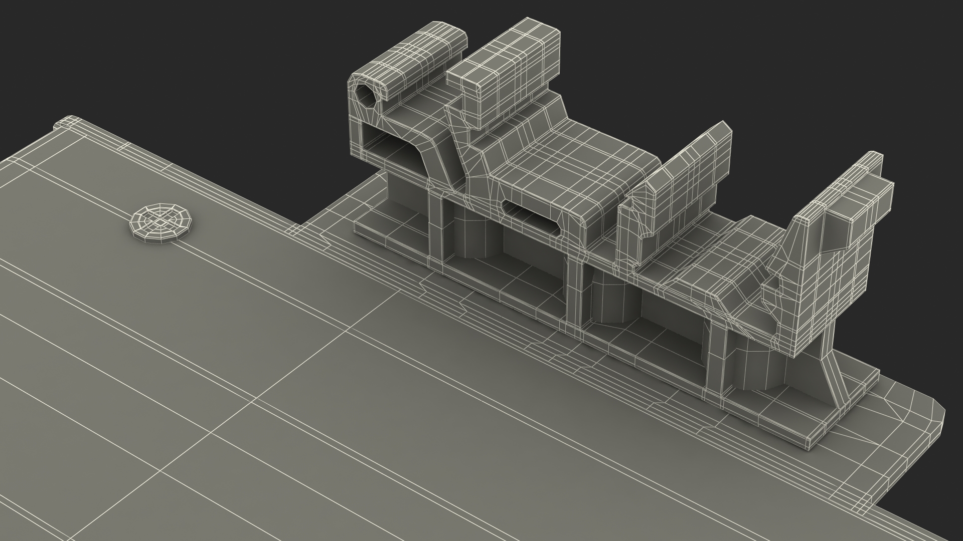 3D model Mega Screw Terminal Block