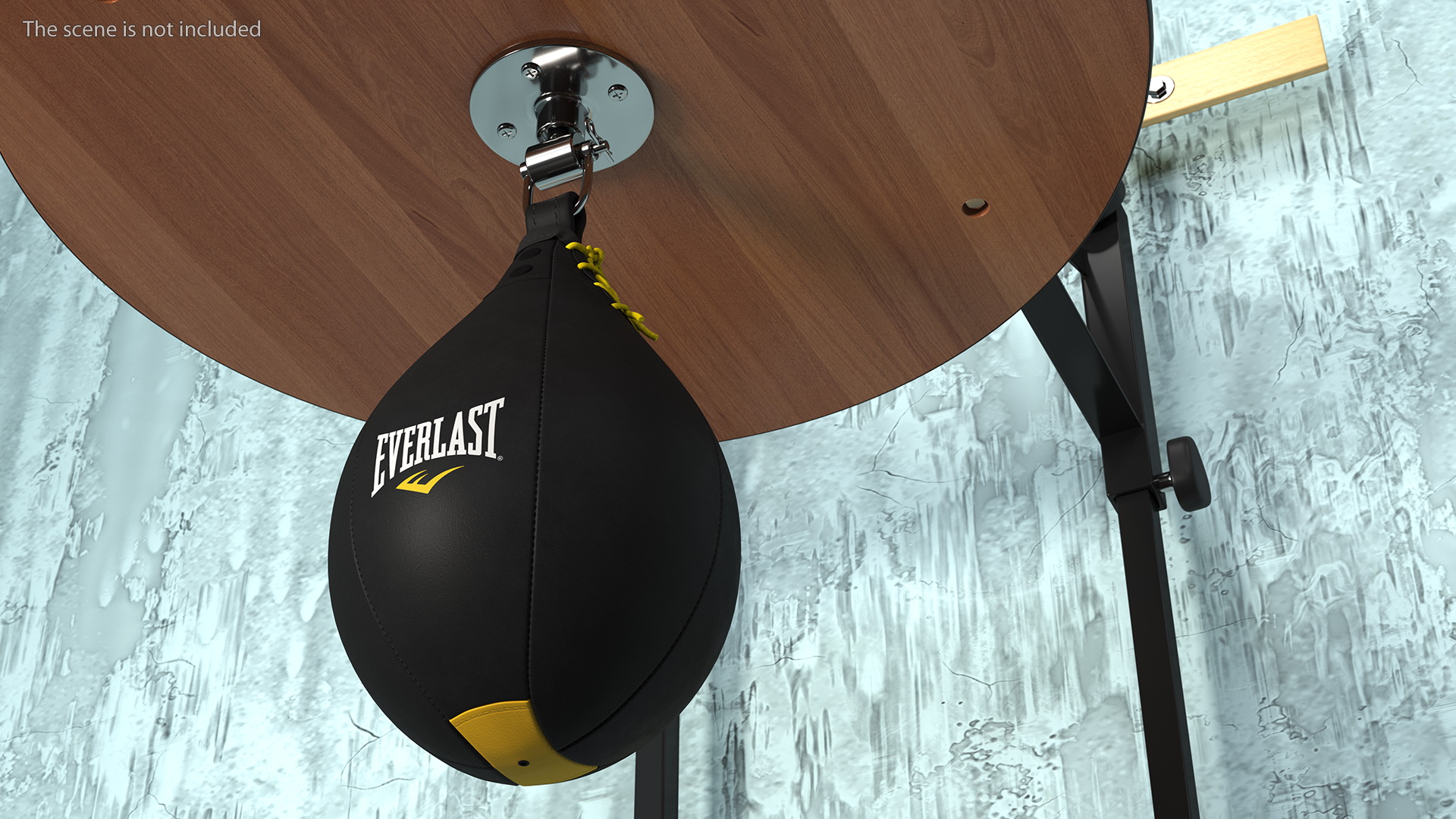 Everlast Leather Speed Bag with Platform Rigged 3D