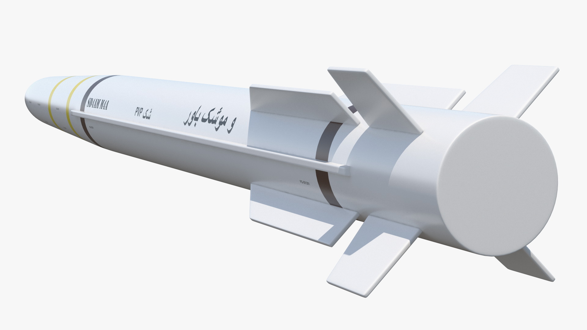 3D Iran Missile Sayyad-4