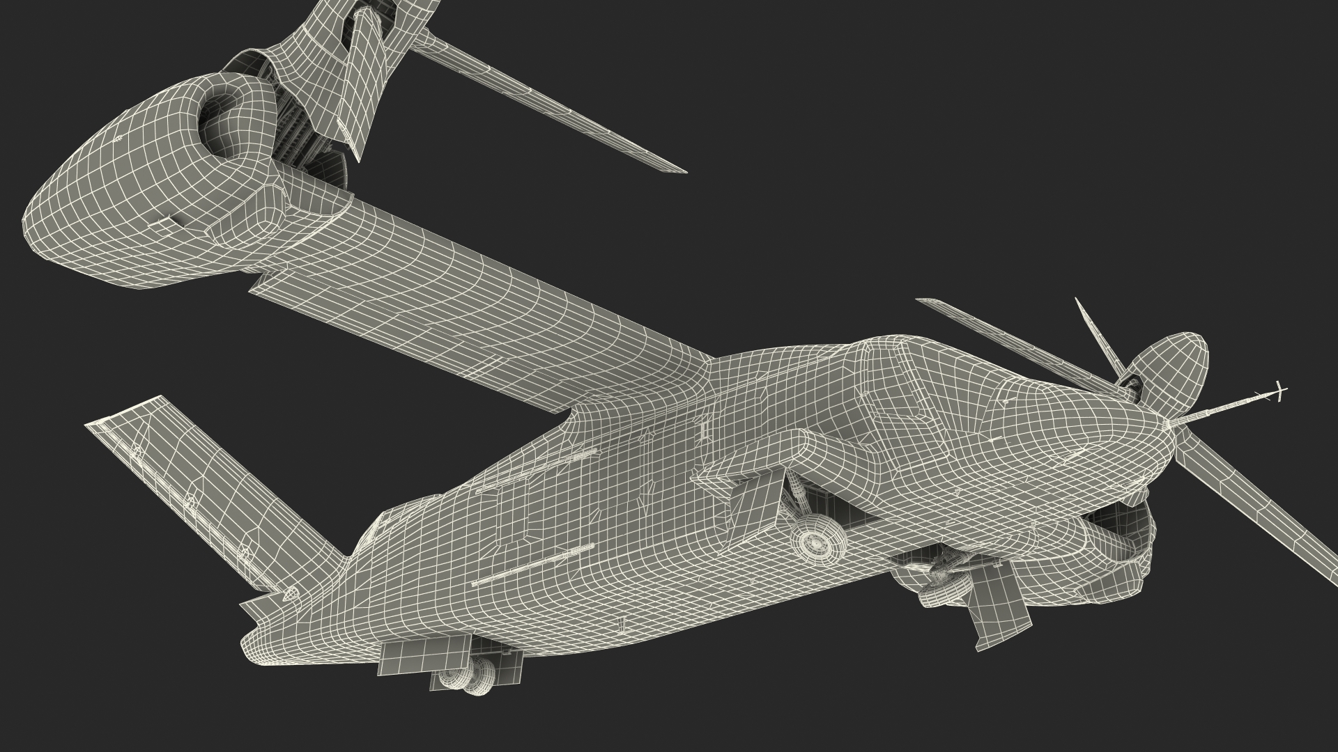 3D model Bell V-280 Valor Tiltrotor Aircraft