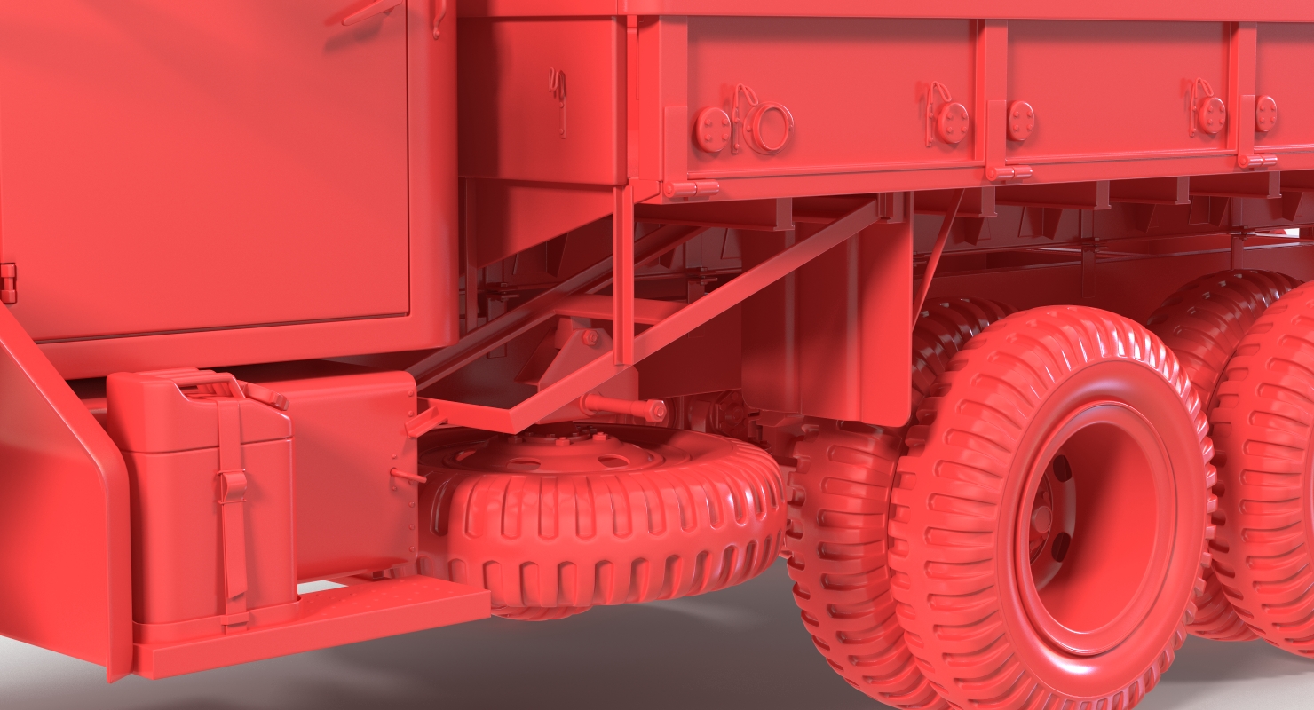 3D model Cargo Truck M35