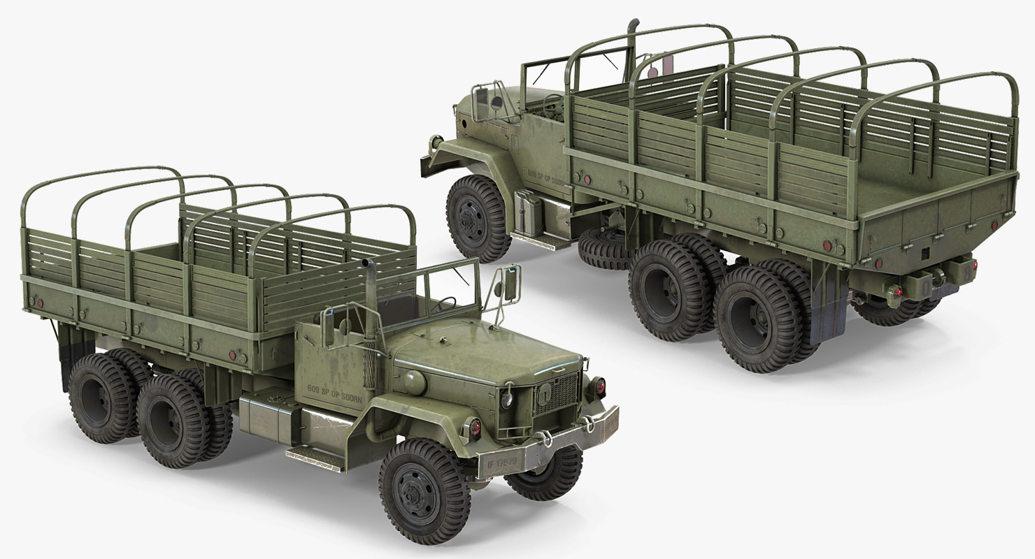 3D model Cargo Truck M35