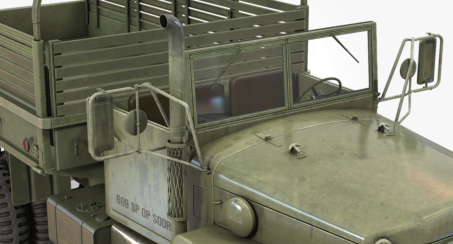 3D model Cargo Truck M35