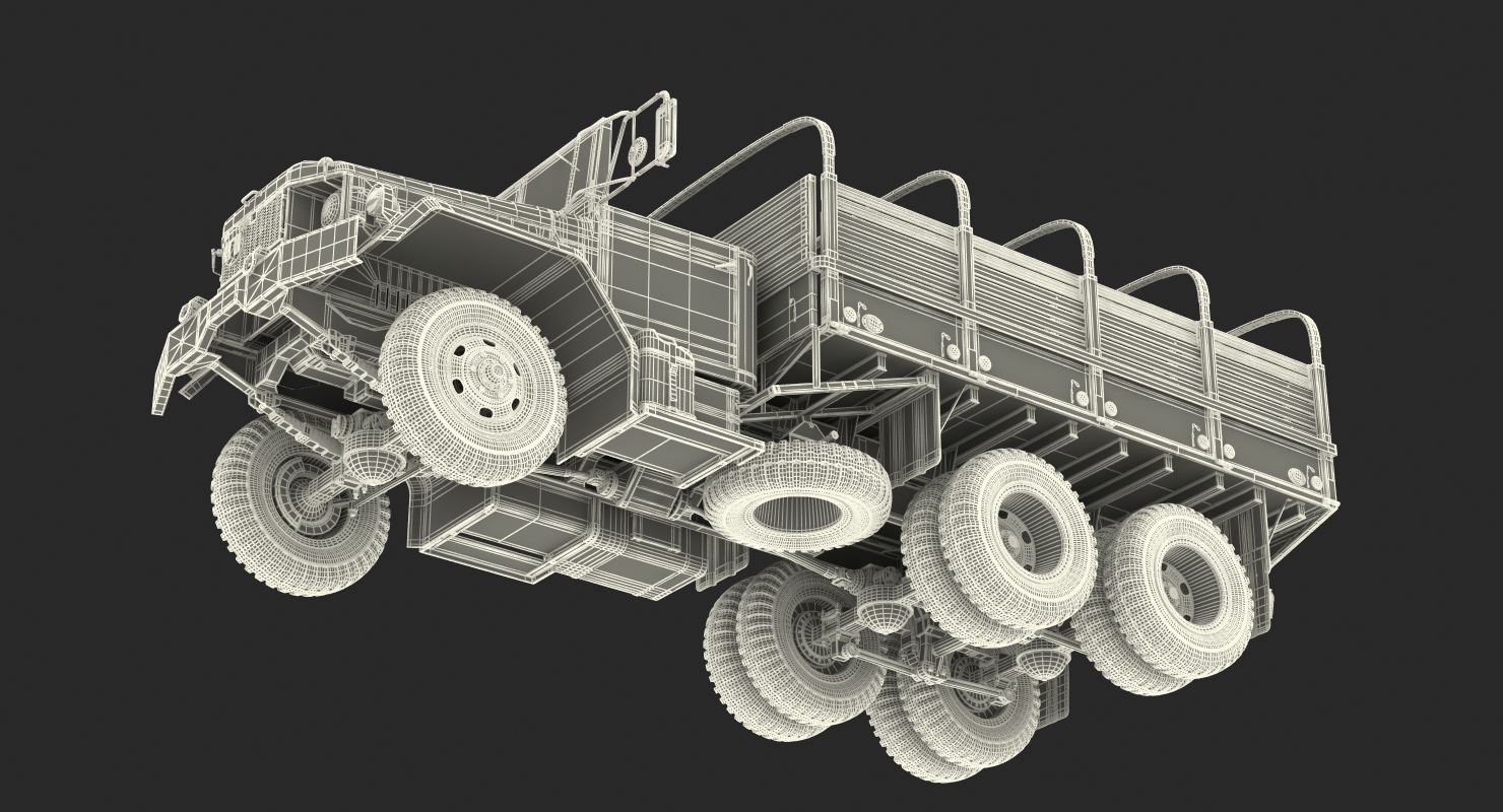 3D model Cargo Truck M35