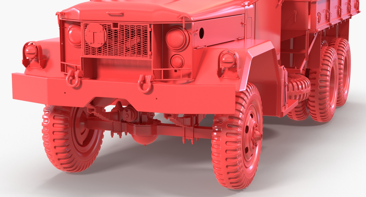 3D model Cargo Truck M35