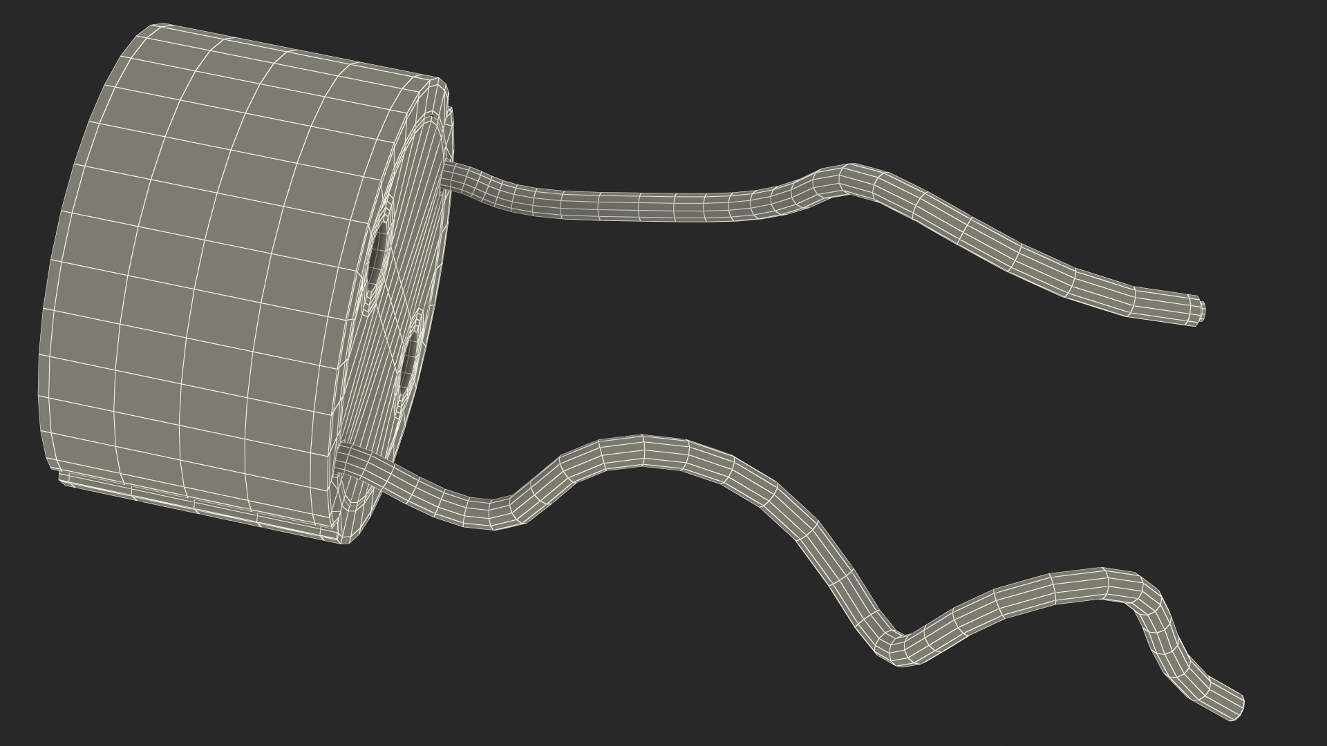 3D GU10 Lamp Holder Socket model