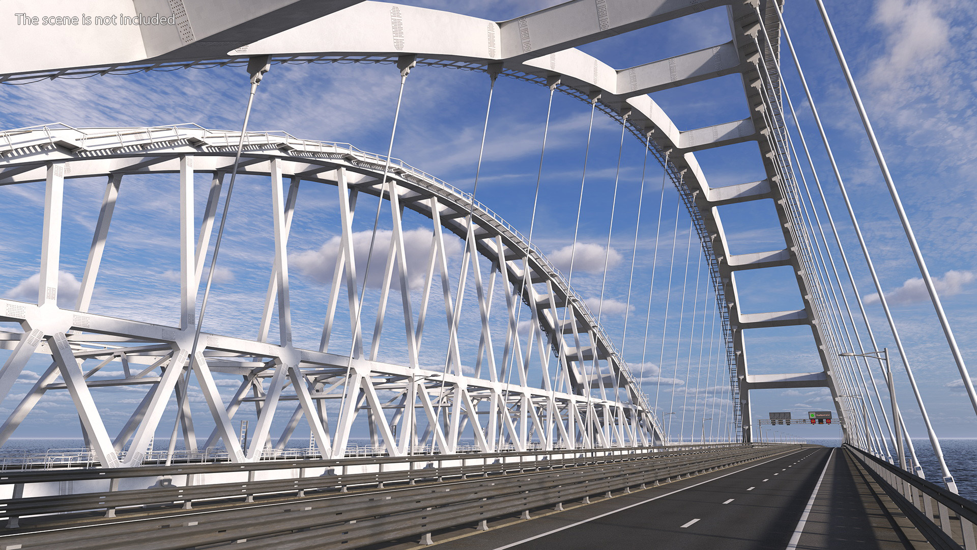 Crimean Bridge 3D model