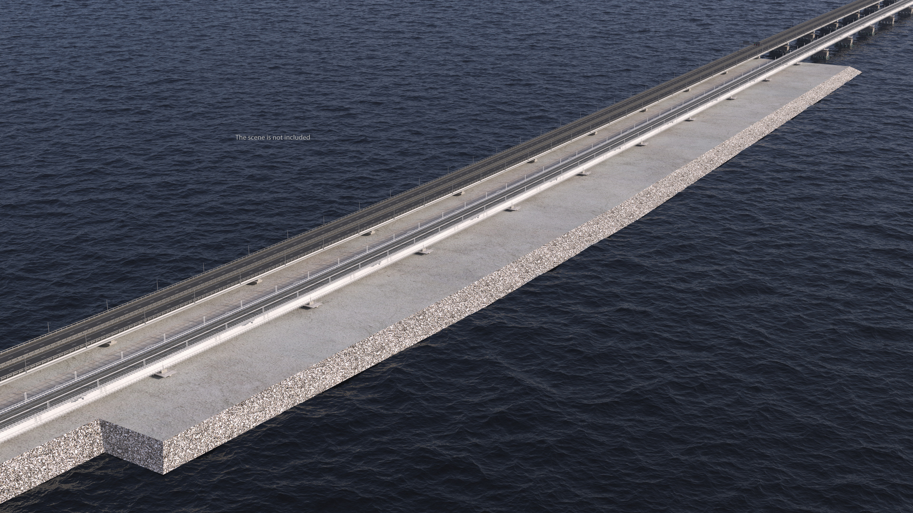 Crimean Bridge 3D model