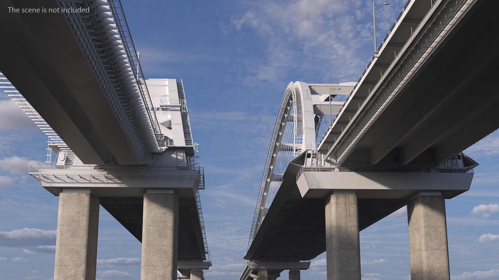 Crimean Bridge 3D model