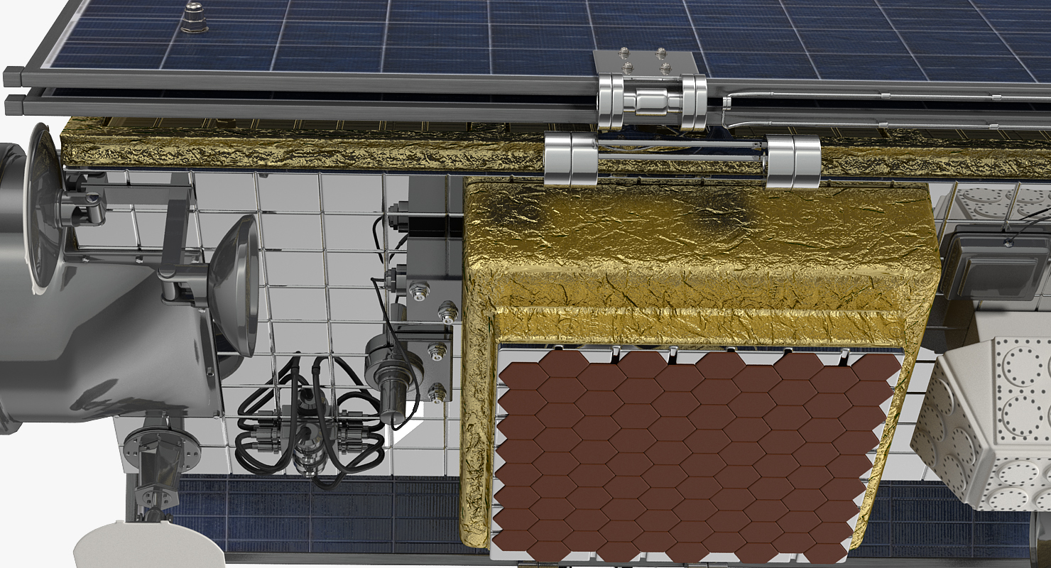 Falcoln 9 Payload with Communications Satellite 3D