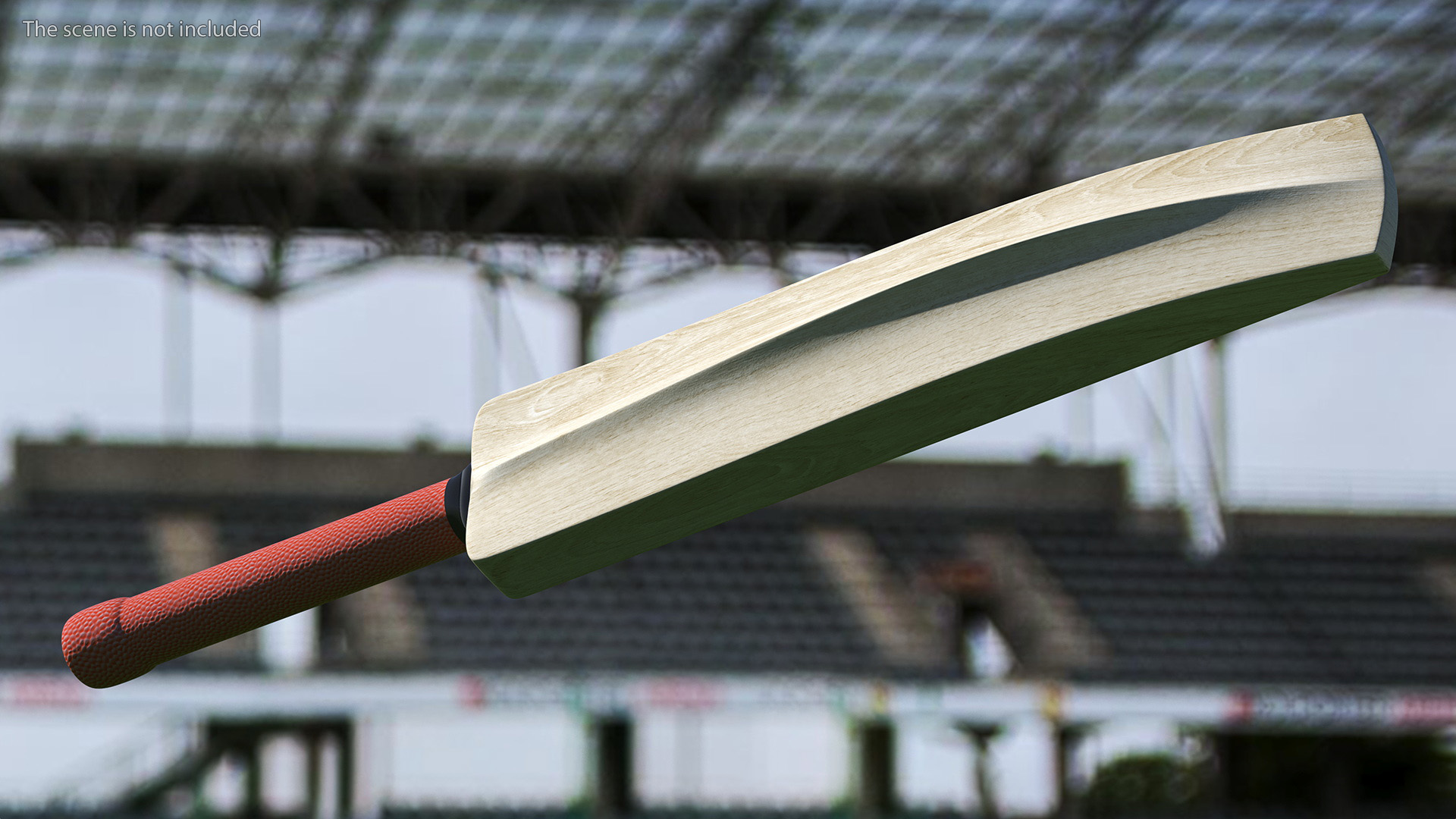 Classic Cricket Bat 3D model