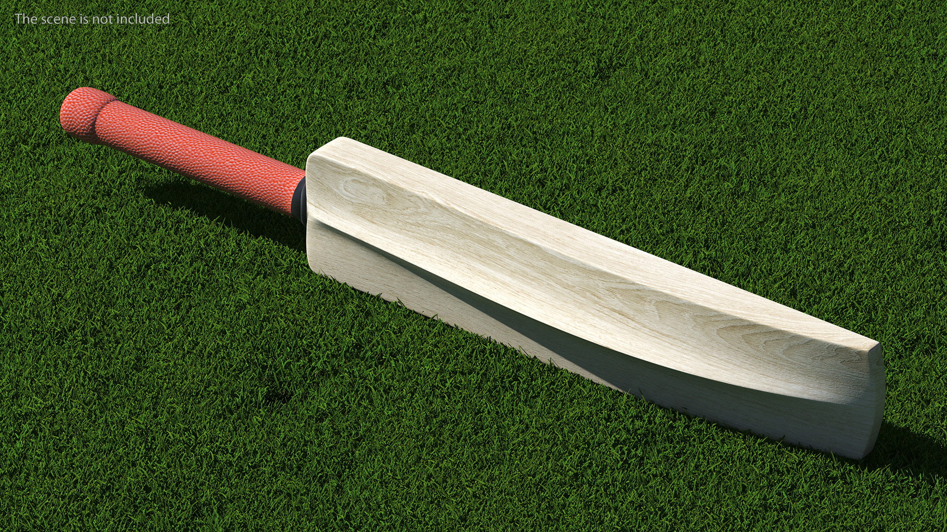 Classic Cricket Bat 3D model