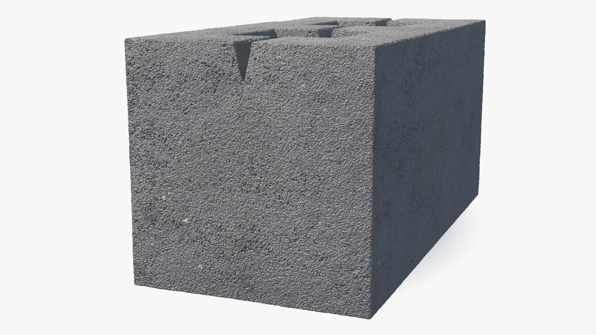 3D Hollow Concrete Brick