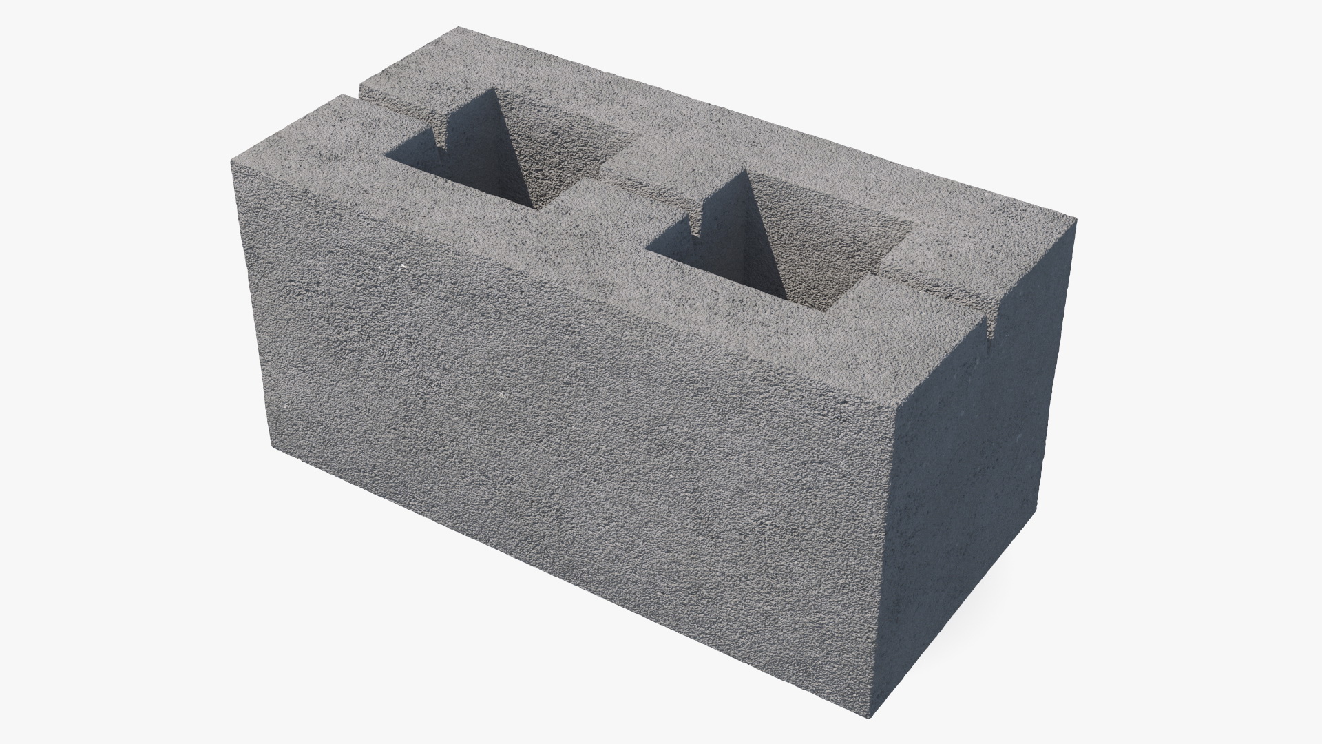 3D Hollow Concrete Brick