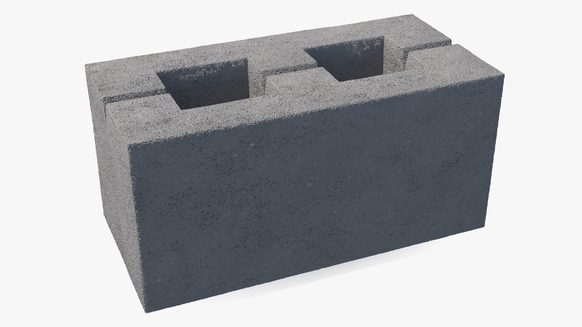 3D Hollow Concrete Brick