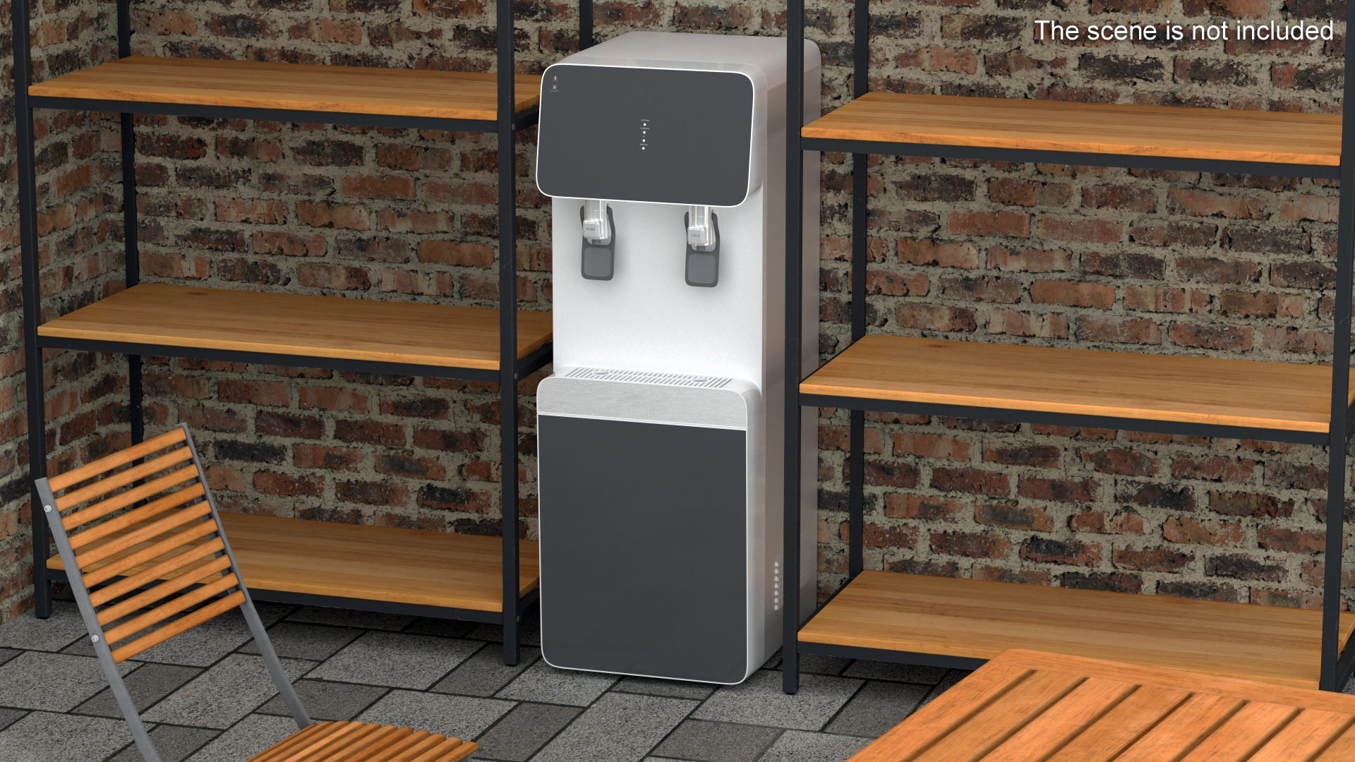 Office Touchless Water Dispenser 3D