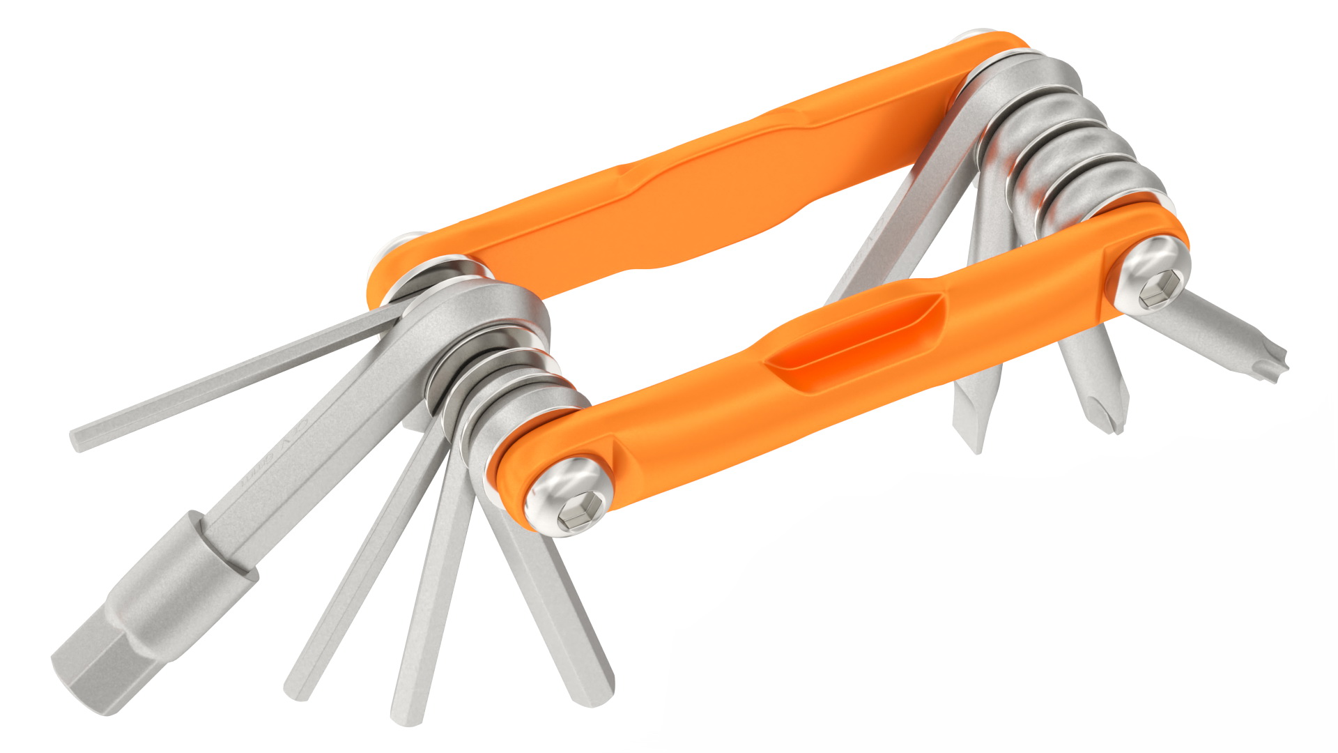 3D model Bike Hex Keys Multitool Folded