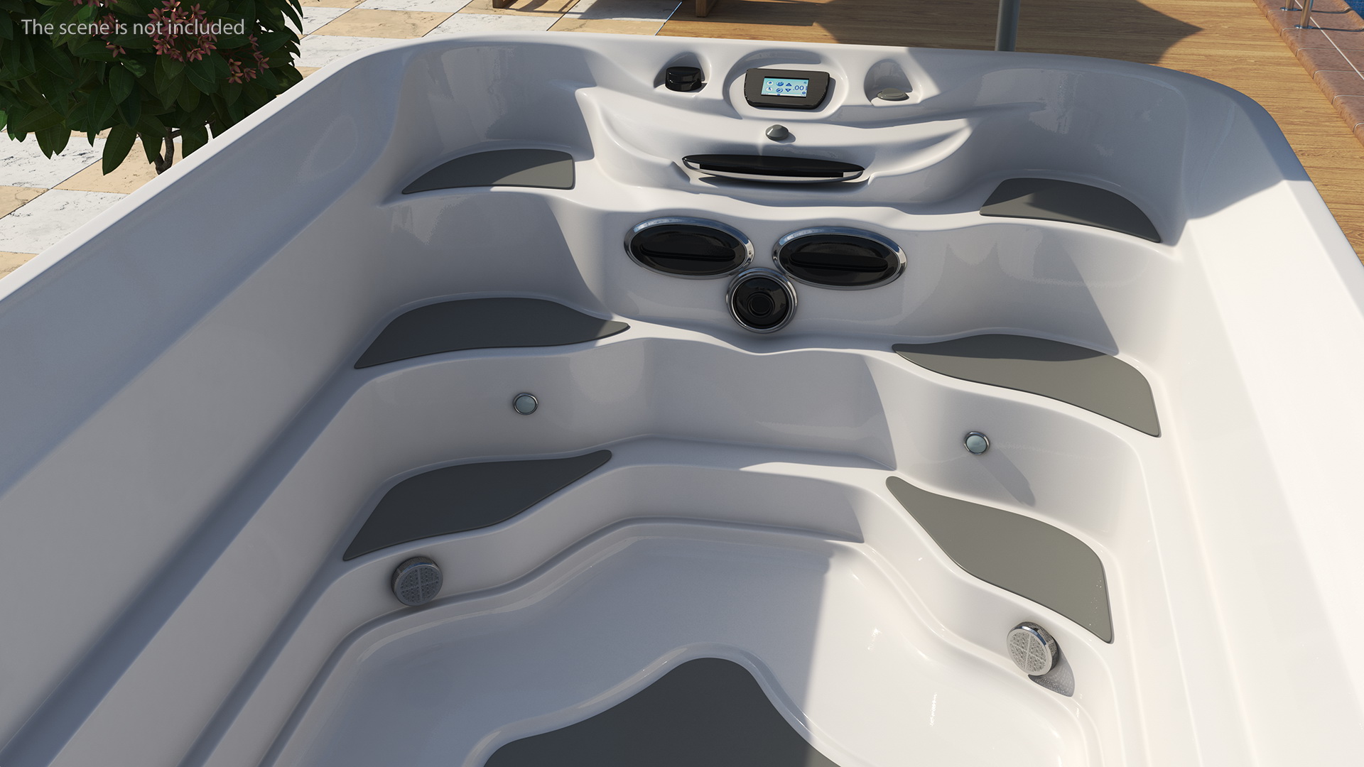 3D Spa Hot Tub