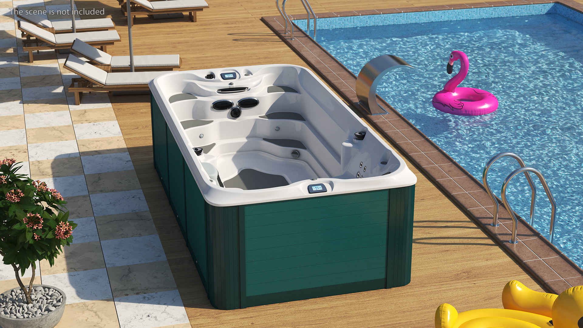 3D Spa Hot Tub