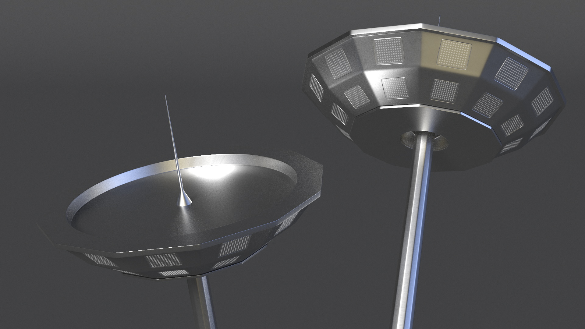 3D model Lamppost