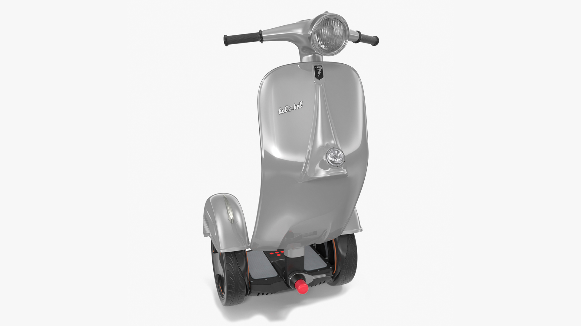 Vespa Z-Scooter Rigged 3D