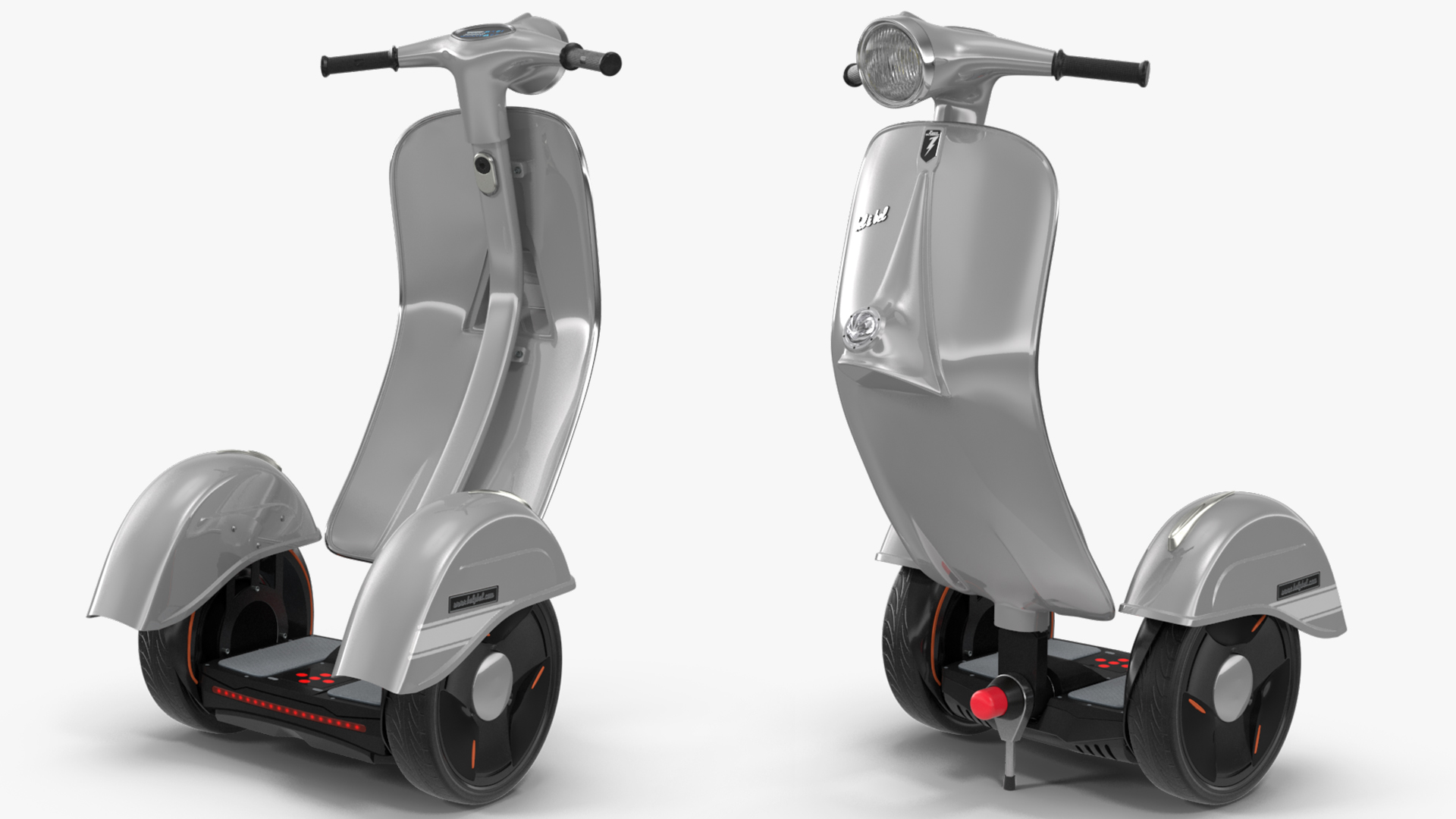 Vespa Z-Scooter Rigged 3D