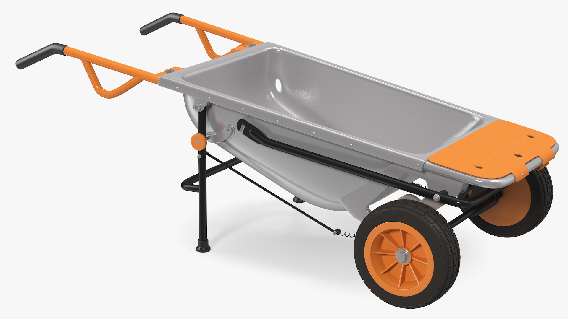 WORX Aerocart 8in1 Wheelbarrow Yard Cart with Firewood 3D model