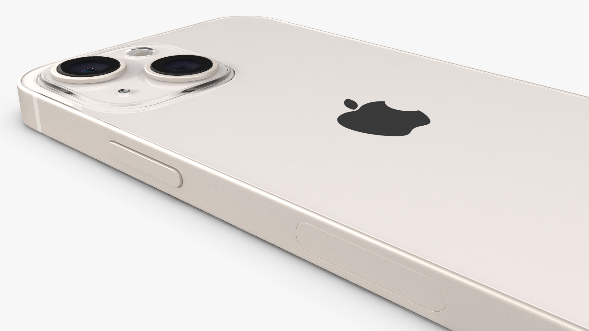 3D model Apple iPhone 13 Mini Starlight