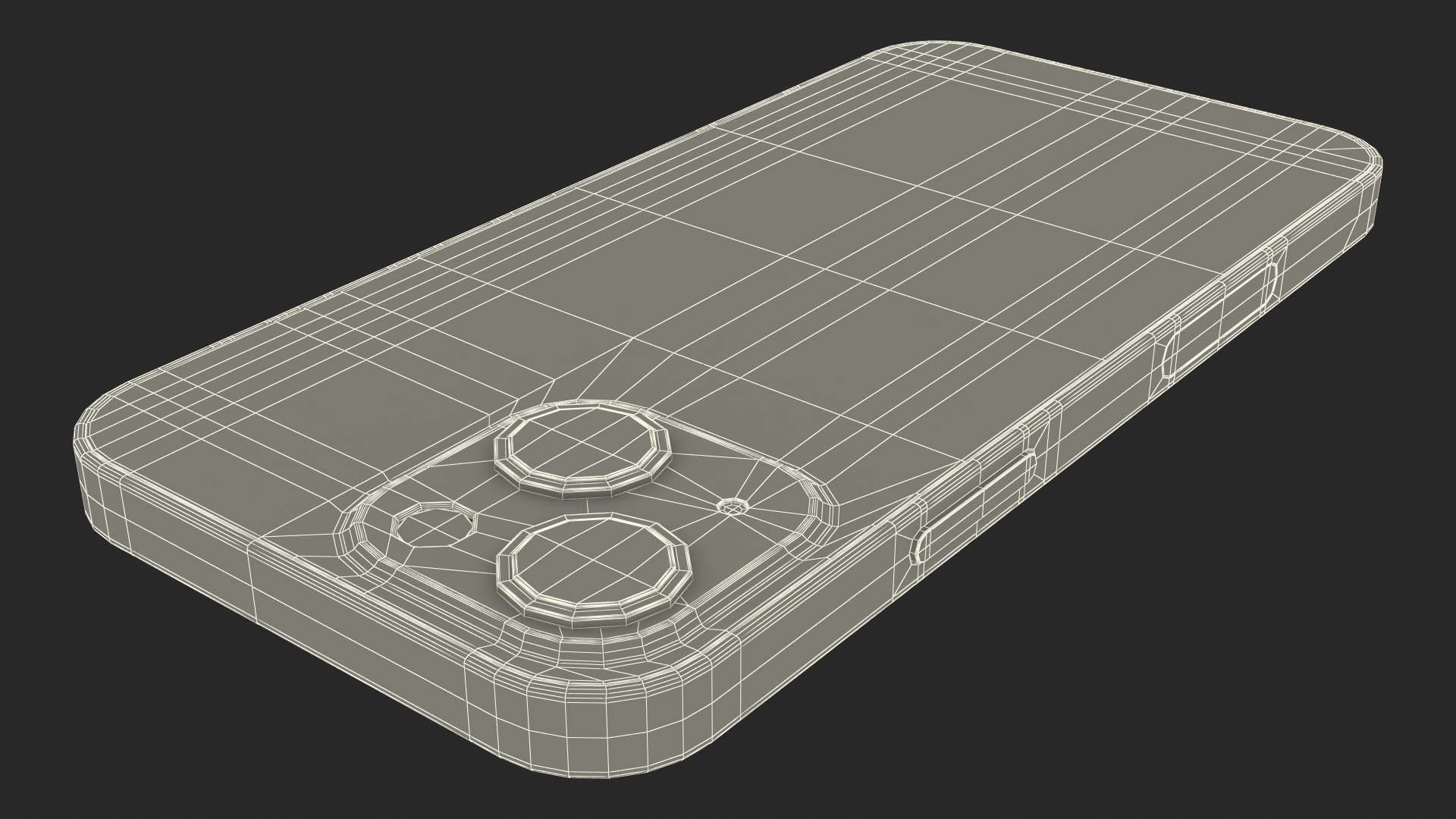 3D model Apple iPhone 13 Mini Starlight