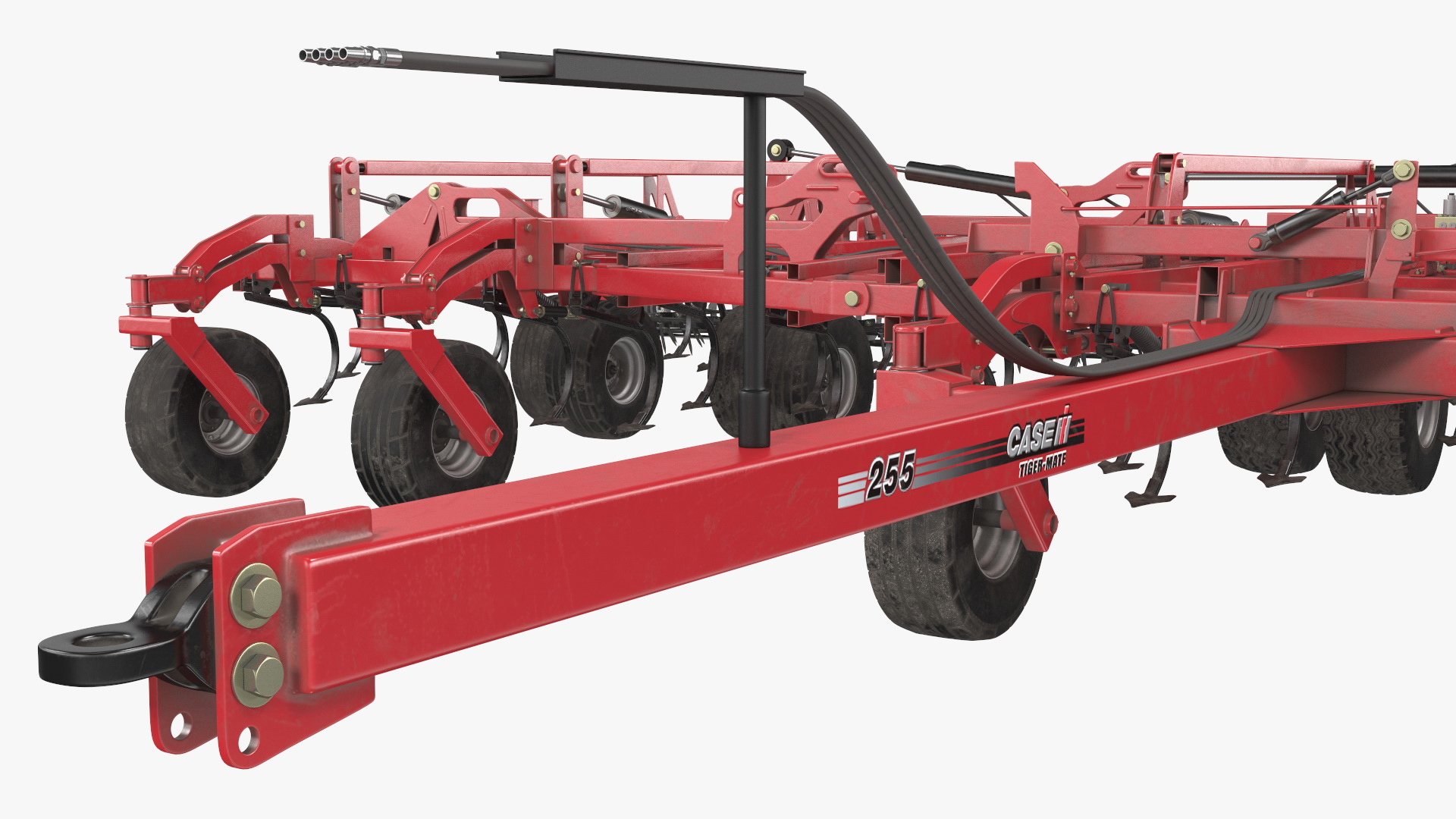 3D CASE Tiger-Mate 255 Field Cultivator Rigged model