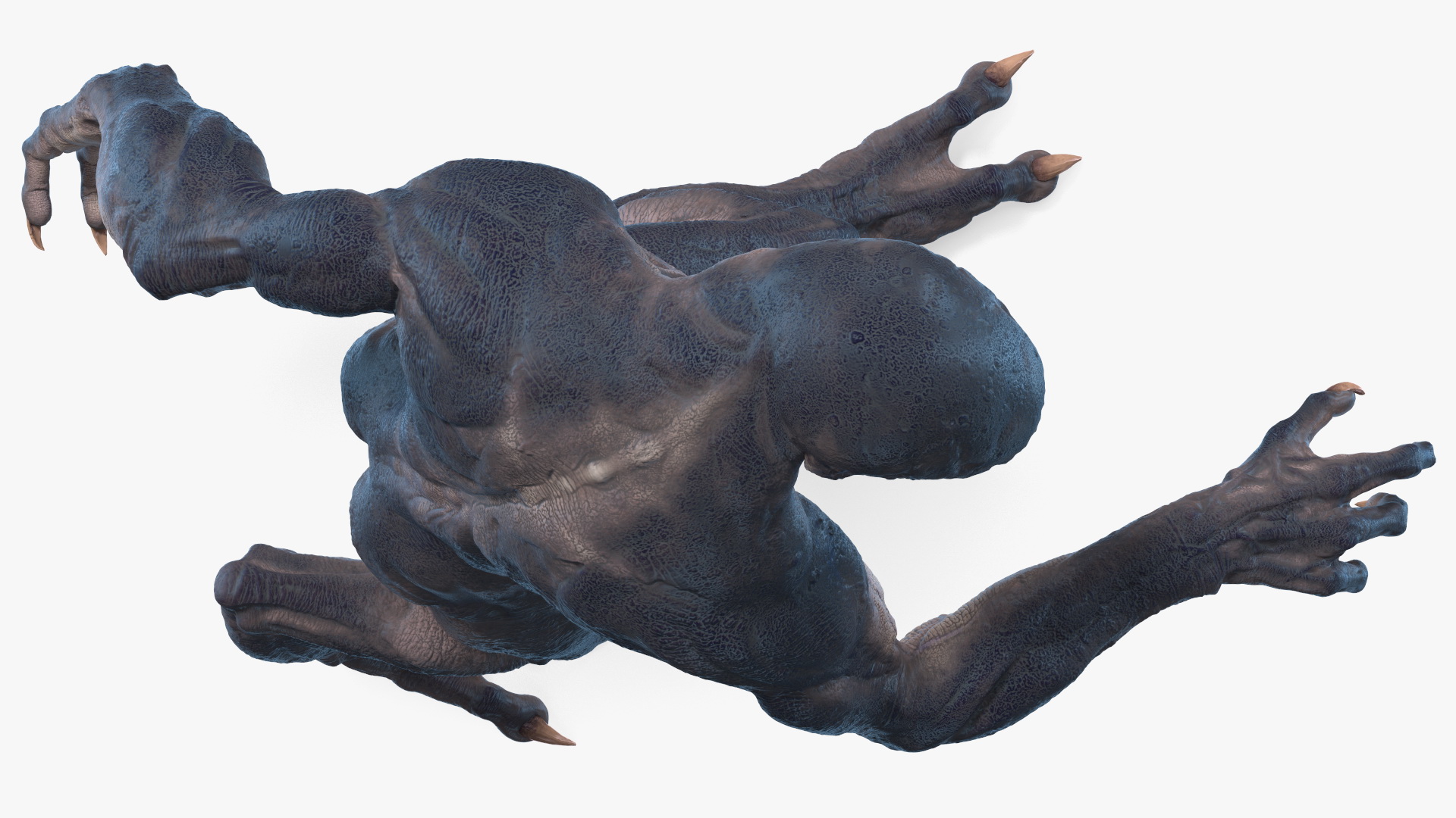 Monster Creature Walking Pose 3D model