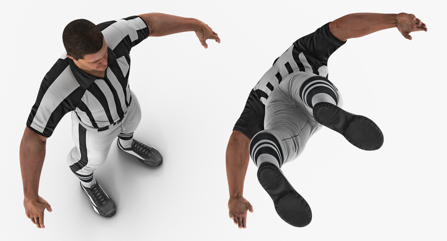 3D model American Football Referee