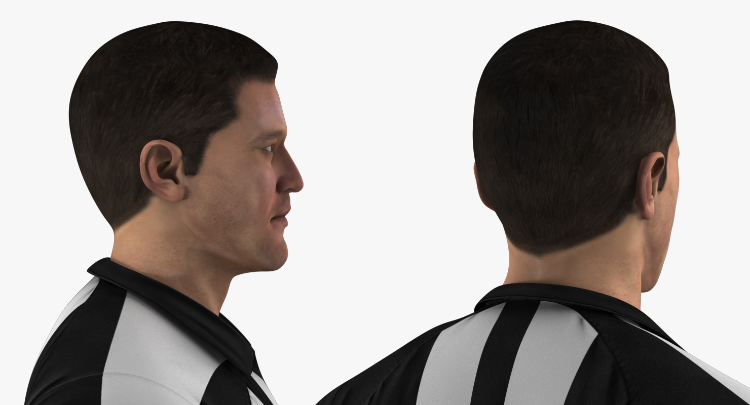 3D model American Football Referee