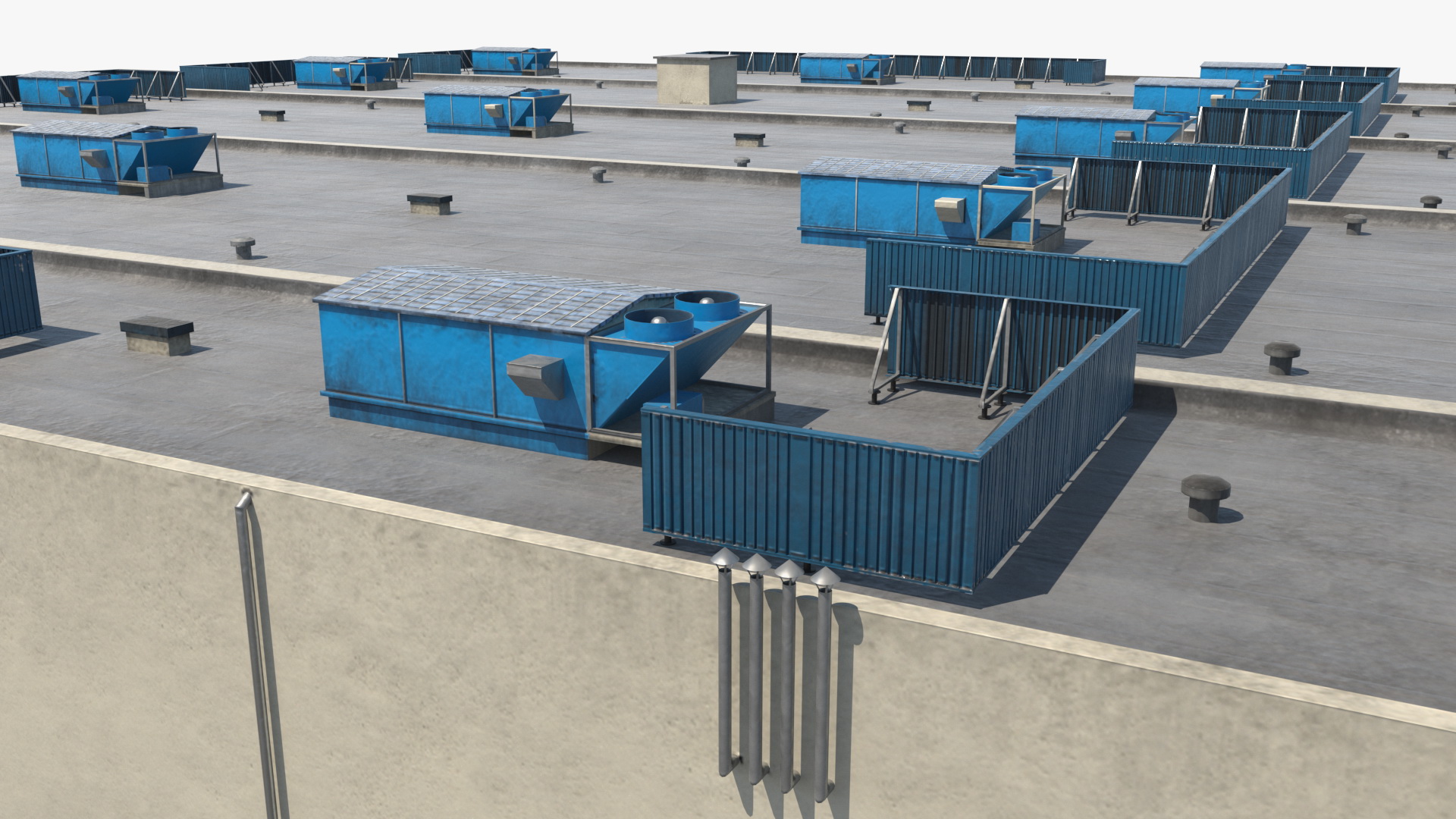 Industrial Building 3D model