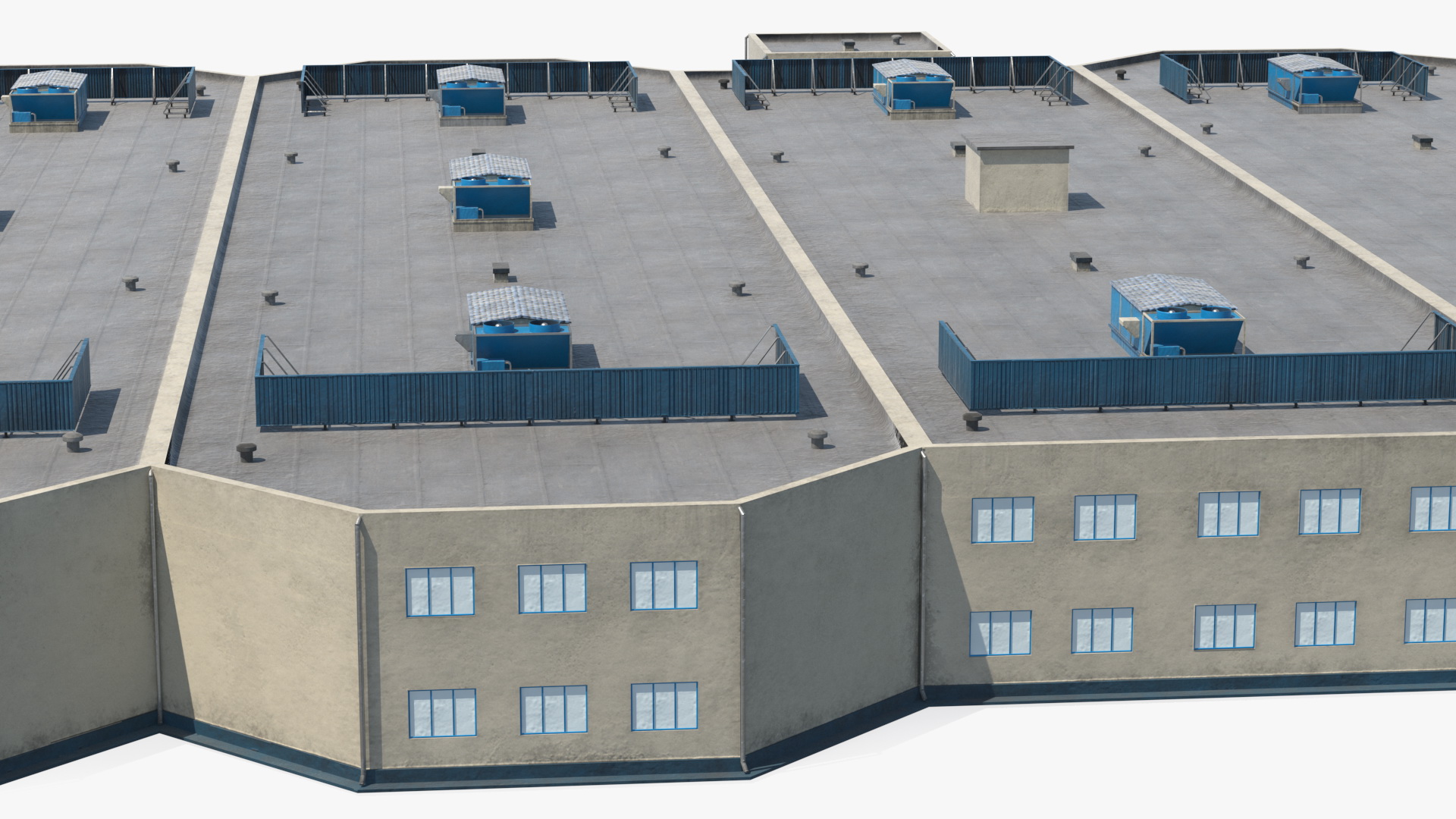 Industrial Building 3D model