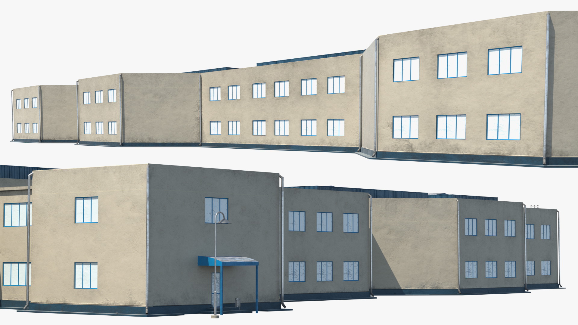 Industrial Building 3D model