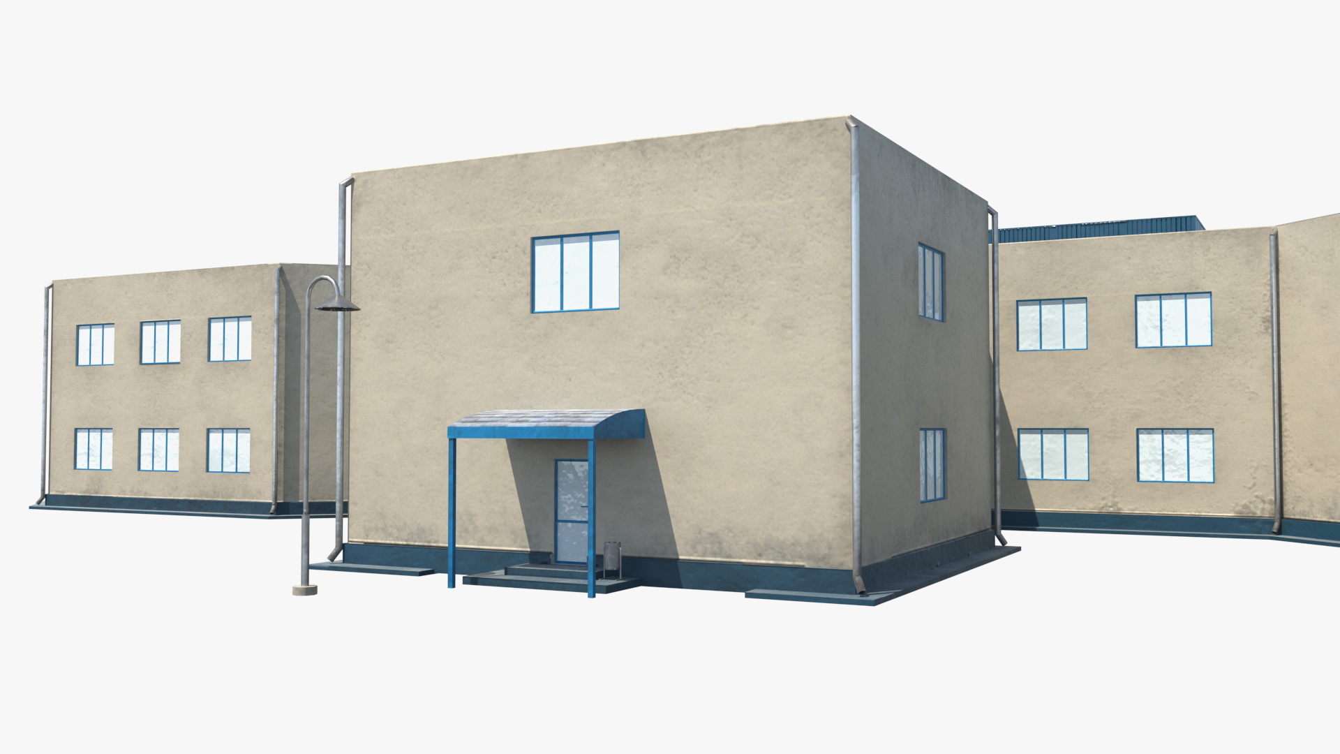 Industrial Building 3D model