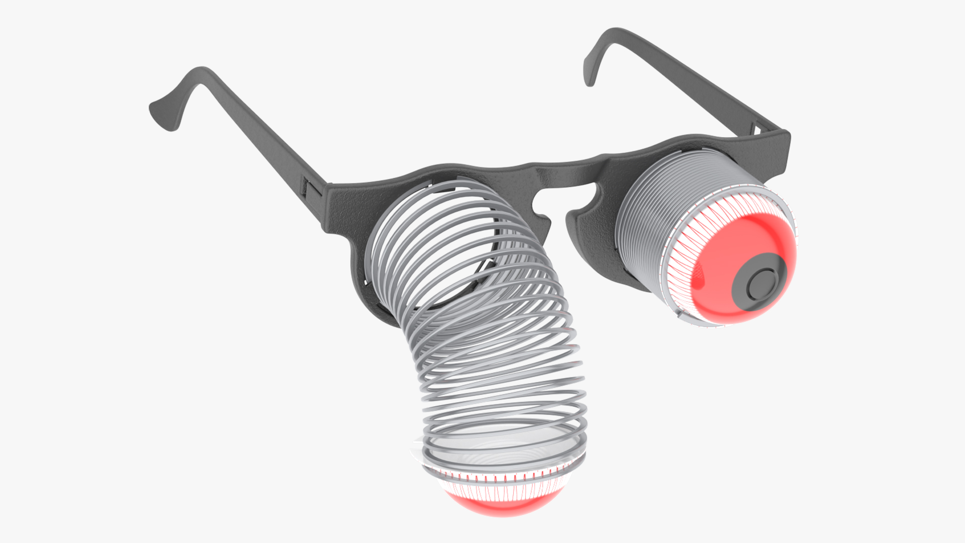 Springy Pop Out Eye Glasses 3D